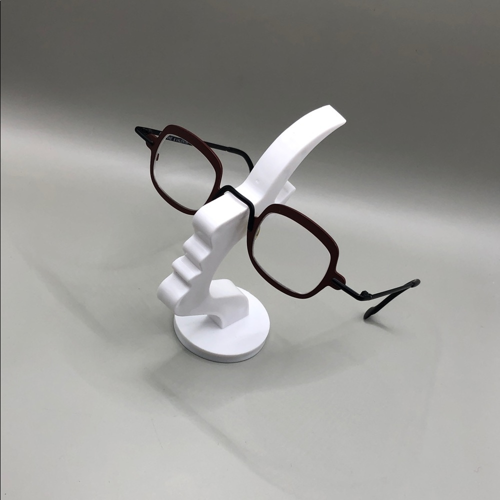 Anne et Valentin Helico BC77 small square titanium glasses FRAMES Japan Funky